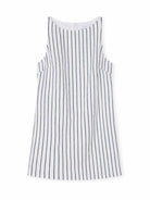 100% Linen Boatneck Mini Dress