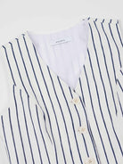 100% Linen Button-Up Linen Vest Mini Dress