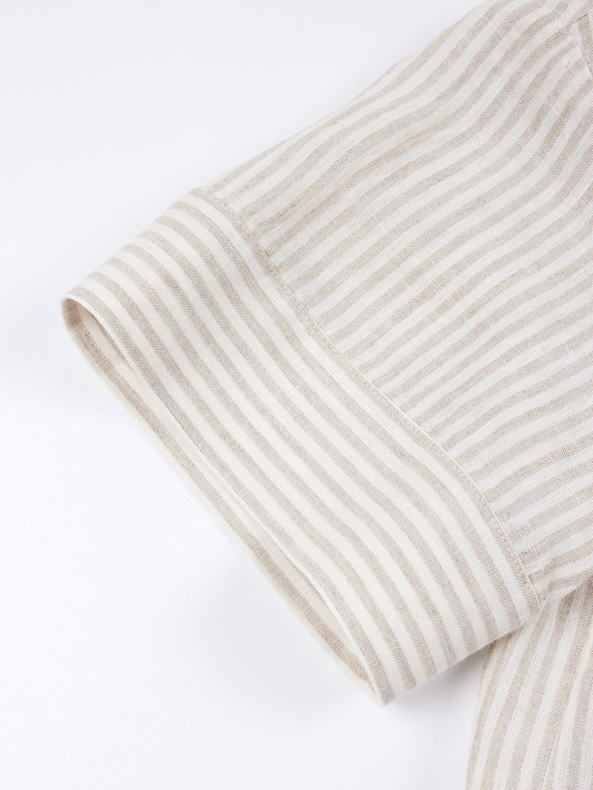 100% Linen Cropped Shirt