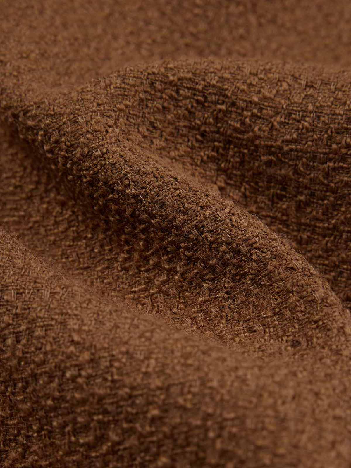 ASOBIO French Wool Bow Tie Cropped Jacket