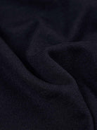 Close-up of dark blue fabric texture