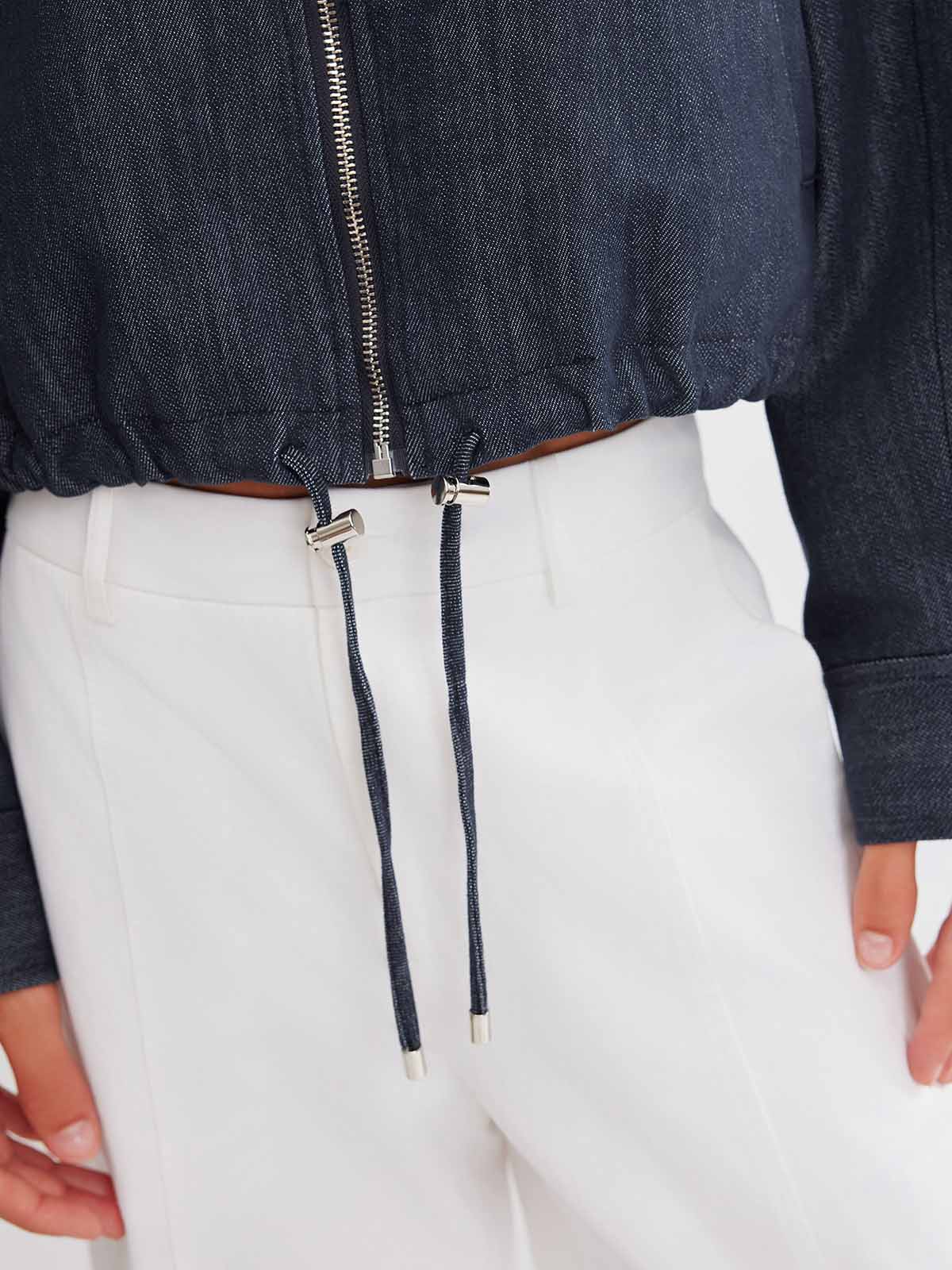 ASOBIO Cotton Denim Utility Jacket