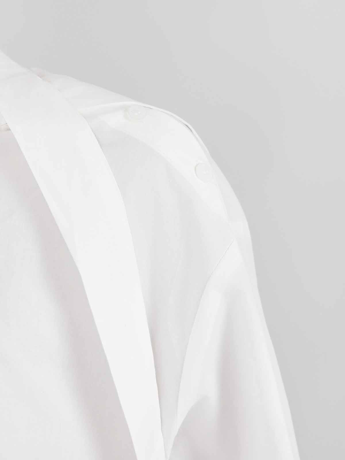 ASOBIO Button-Detail Tie-Neck Blouse