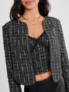 ASOBIO Tweed Jacket