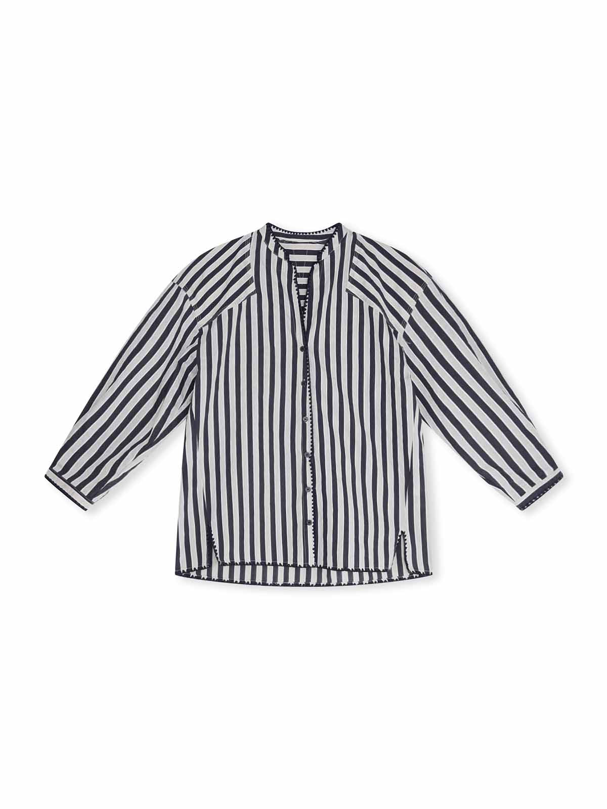 ASOBIO Striped Relaxed Shirt