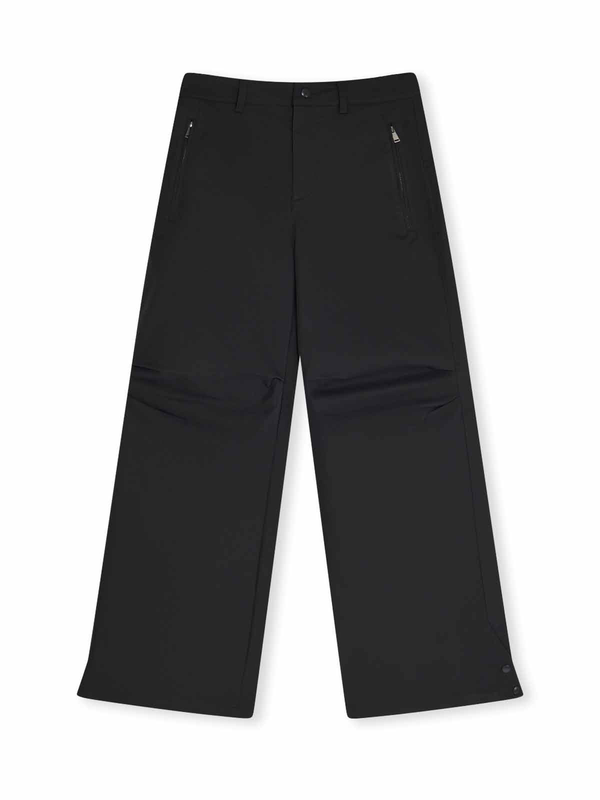 ASOBIO Pleated-Knee Utility Pants