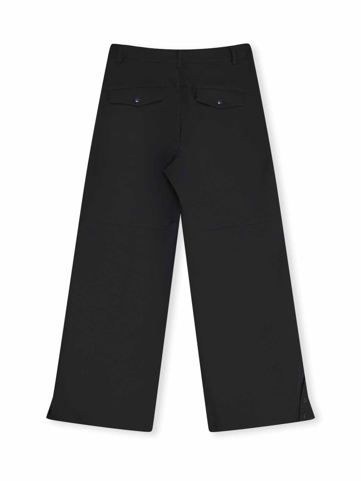 ASOBIO Pleated-Knee Utility Pants