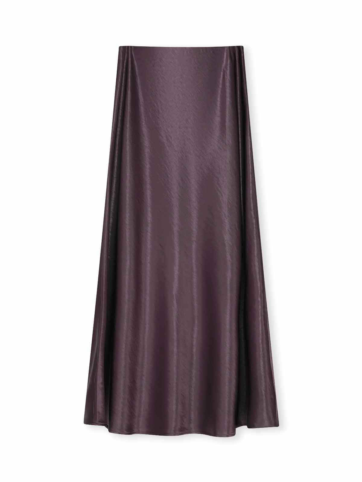 ASOBIO Satin Maxi Skirt