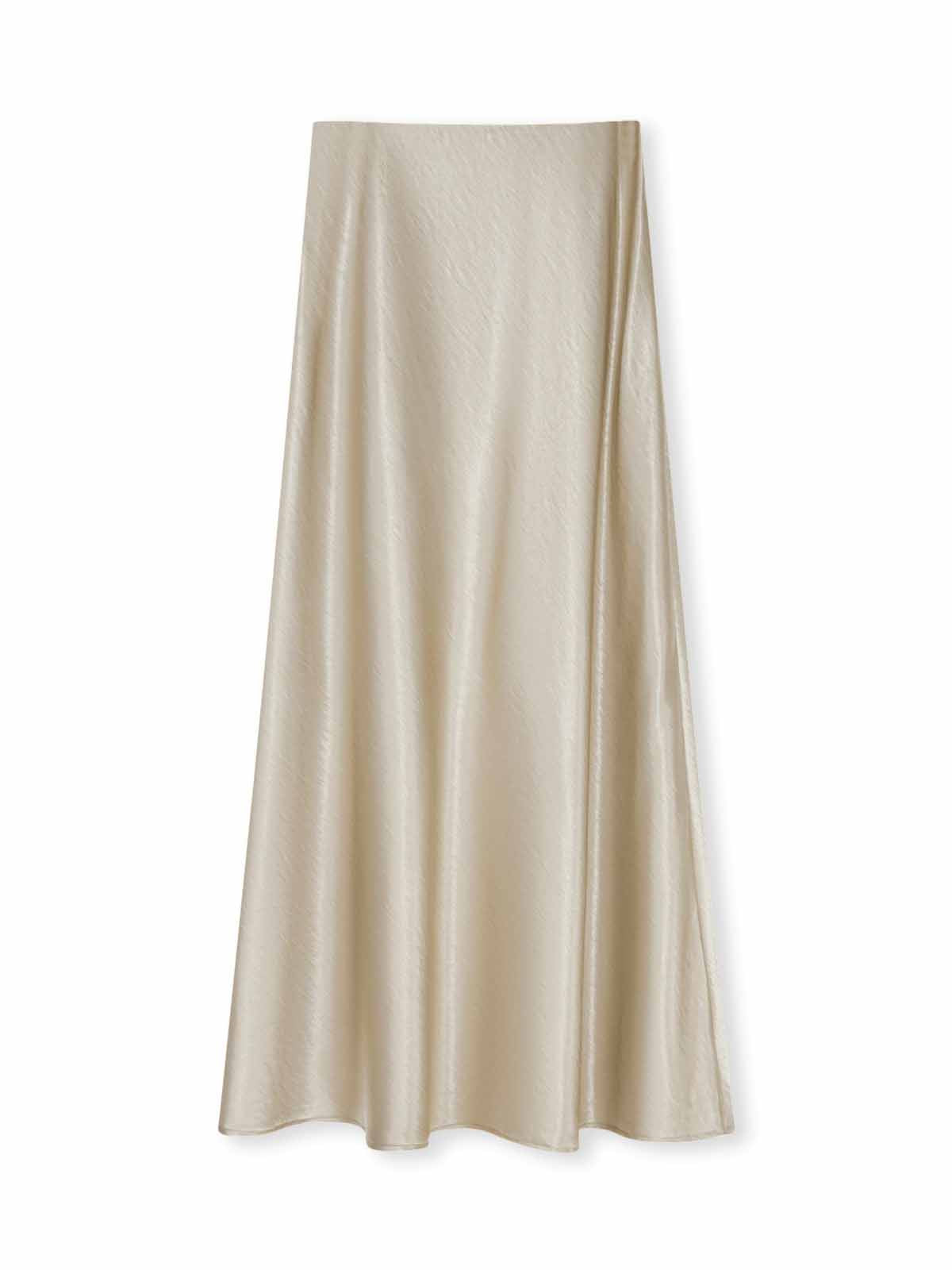 ASOBIO Satin Maxi Skirt