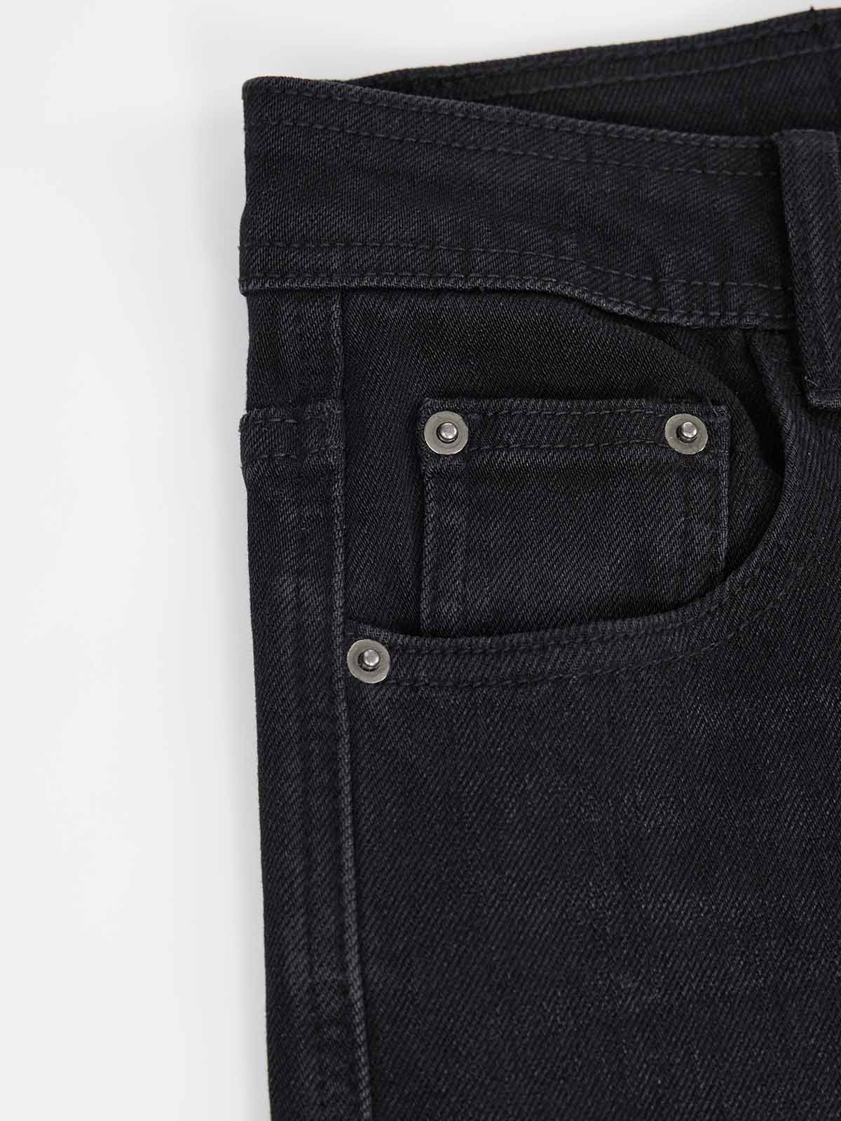 ASOBIO Mid-High Waist Flared Skinny Jeans