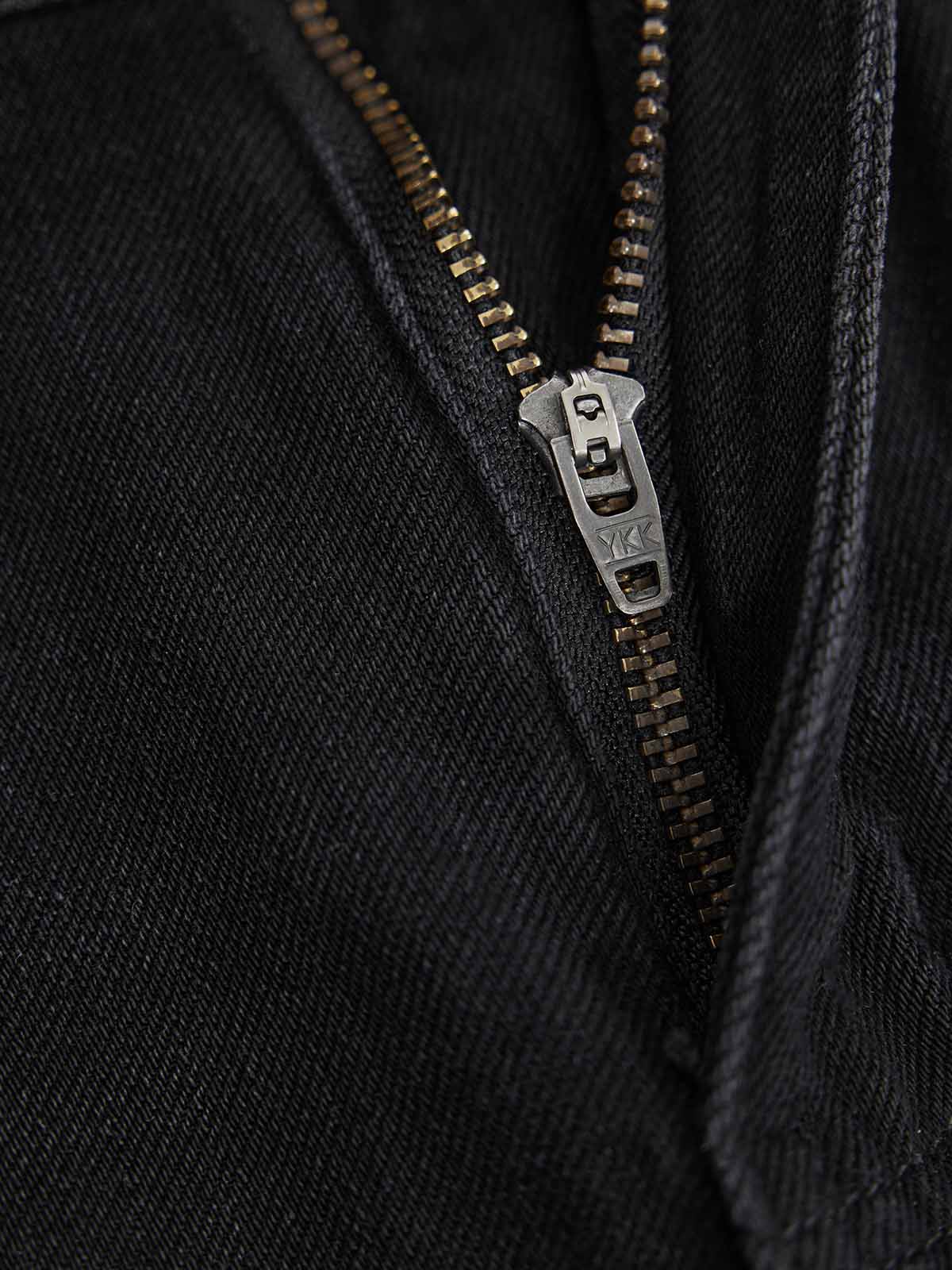 ASOBIO Mid-High Waist Flared Skinny Jeans