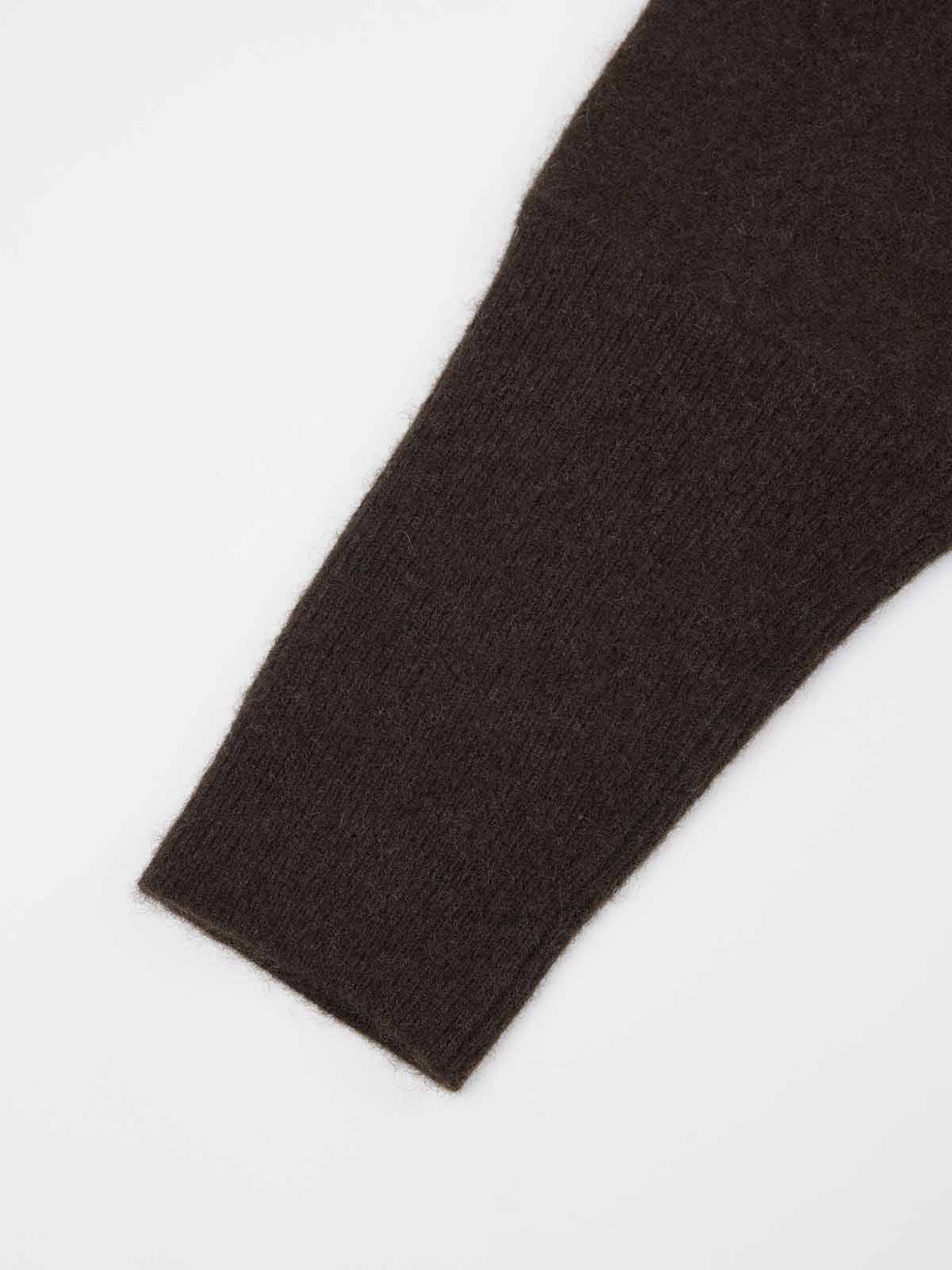 ASOBIO Yak Wool Blend Raglan Pullover Sweater