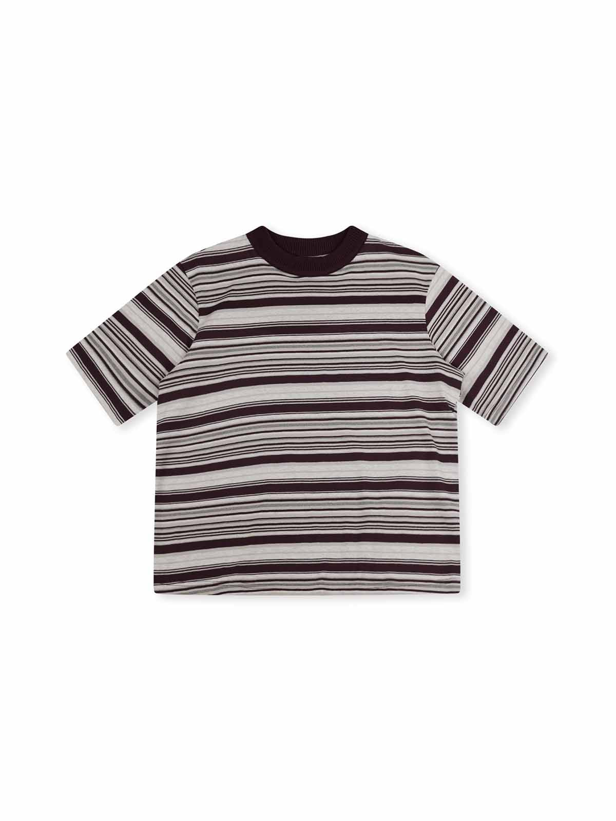 ASOBIO Colorblock Cotton T-Shirt