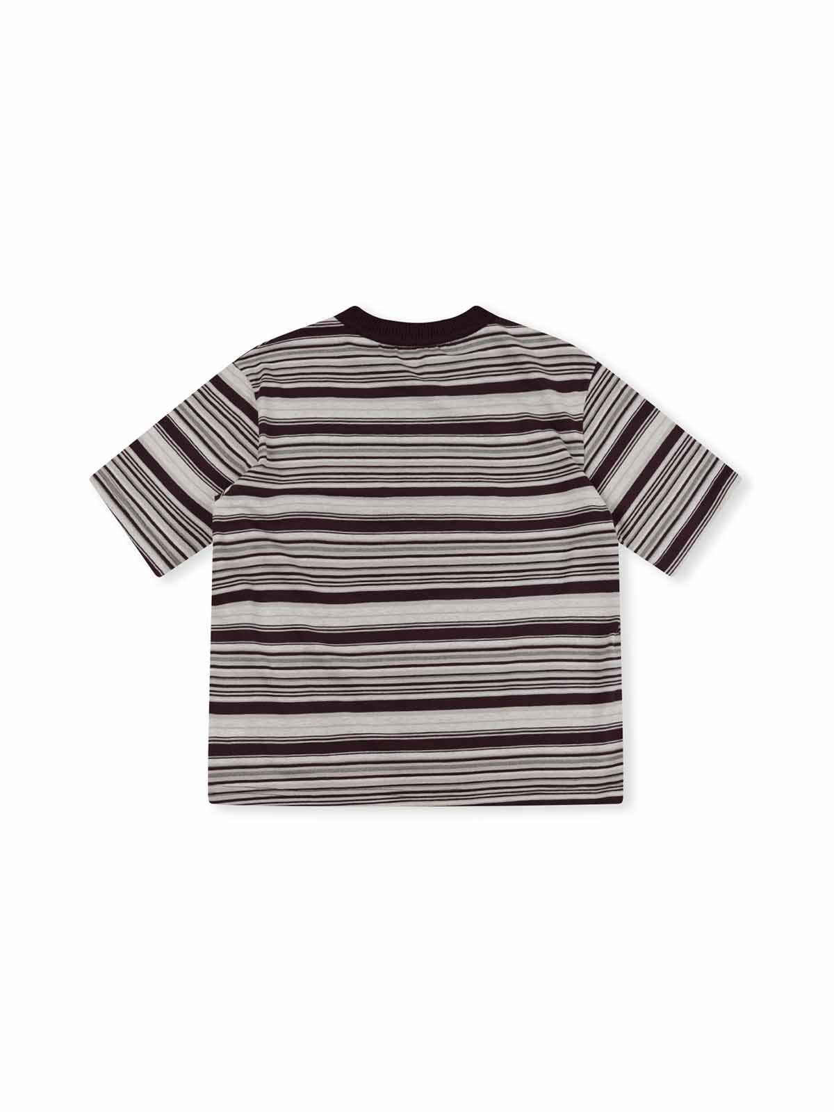 ASOBIO Colorblock Cotton T-Shirt