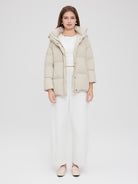 ASOBIO Hooded Down Jacket